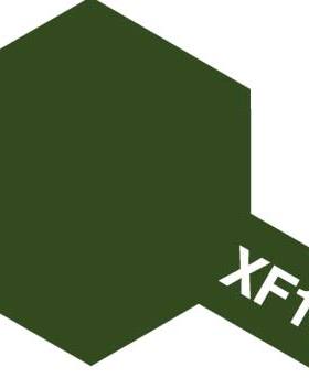 TAMIYA/田宫 81713 XF-13 浓绿色 10ml水性树脂模型油漆