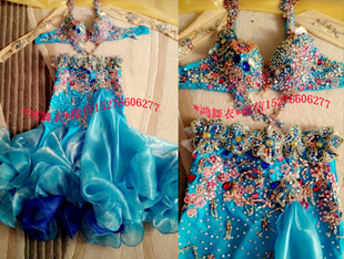 手工精绣版 演出服 儿1279肚皮舞蹈服装 鸿舞衣