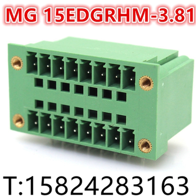 MG15EDGRHM-3.81 KF 插拔 双排带耳接线端子弯针