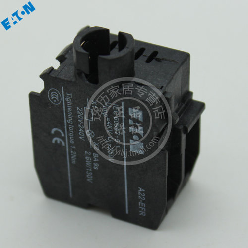 伊顿按钮灯座模块 A22-EFR