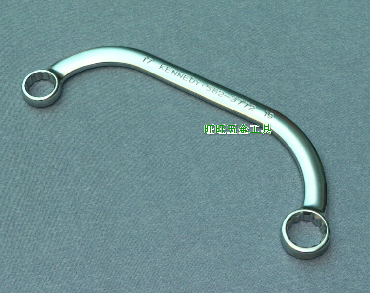 进口英国KENNEDY  17X19MM 薄形月牙梅花扳手 KEN-582-3772K - 实物图