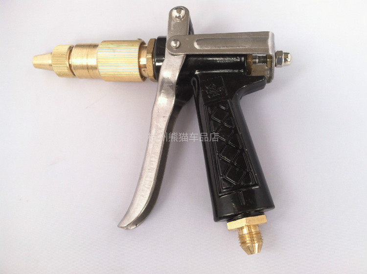 通用款上海熊猫黑猫高压清洗机洗车泵ql-280 380型水枪头全铜枪配