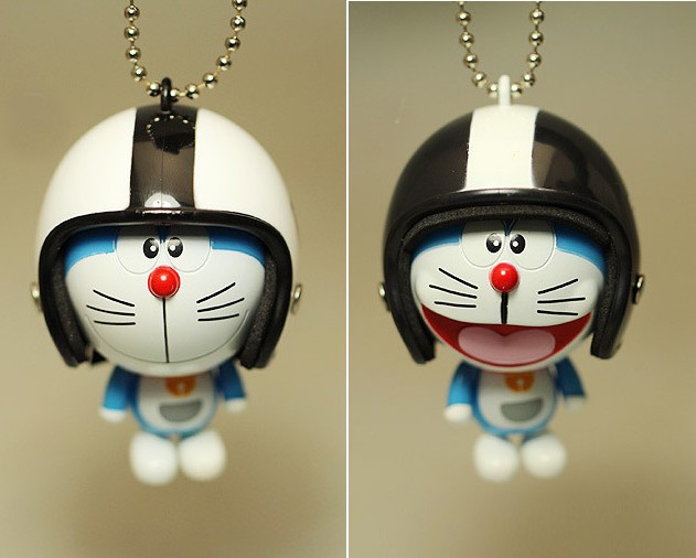 diy汽车小叮当手脚可动书包挂件