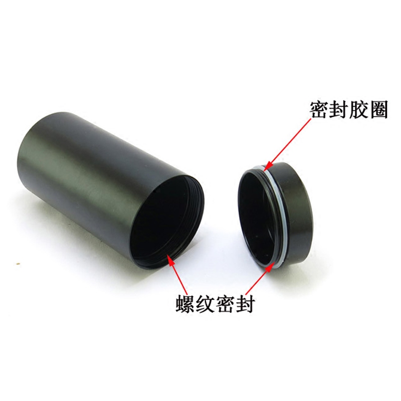 고무 링 씰이 있는 20개비의 금속 담배 상자 방수 및 보습 담배는 잘게 썬 담배를 담을 수 있으며 작고 휴대 가능합니다