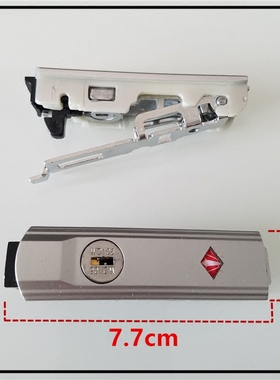 拉杆箱维修配件锁WD106铝框箱锁扣旅行箱海关锁行李箱 替换搭扣锁