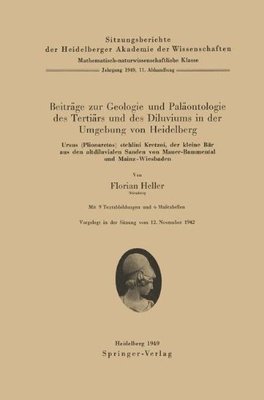 【预订】Beitrage Zur Geologie Und Palaontolo...