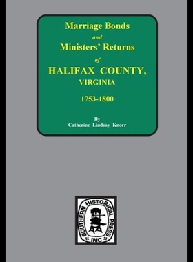 【预售】Marriage Bonds & Minister Returns of Halifax Coun