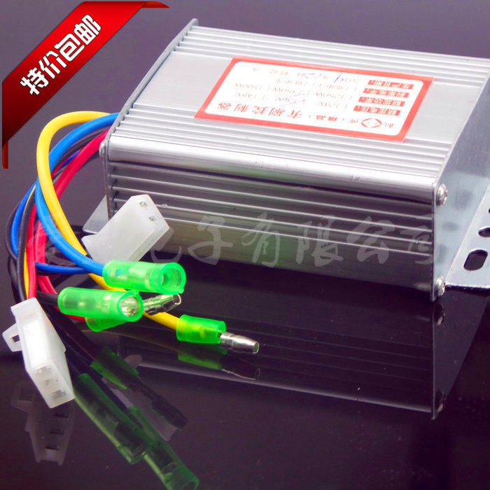 ³§¼ÒÖ±Ïú µç¶¯³µµçÆ¿³µÓÐË¢¿ØÖÆÆ÷24V36V48V250W350W500WͨÓÃ