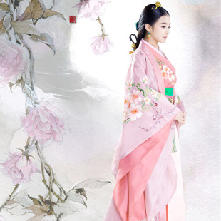 古装 2015新款 兰陵王妃张含韵服装 影楼拍摄服装 汉服古装 影视剧同款