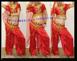 印度服装 鸿舞衣印度舞服装 民族服装 舞台演出服装 演出服舞蹈服装