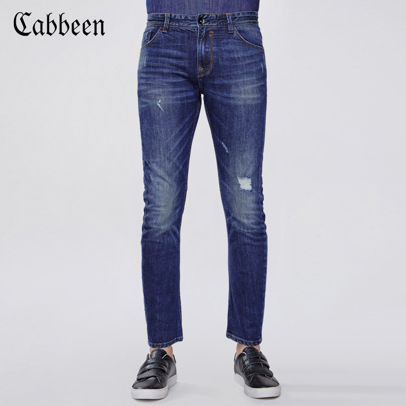 Jeans pour jeunesse CABBEEN en coton pour automne - Ref 1483715 Image 1
