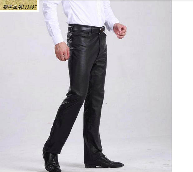 Pantalon cuir homme en vrac pour hiver - Ref 1481663 Image 1