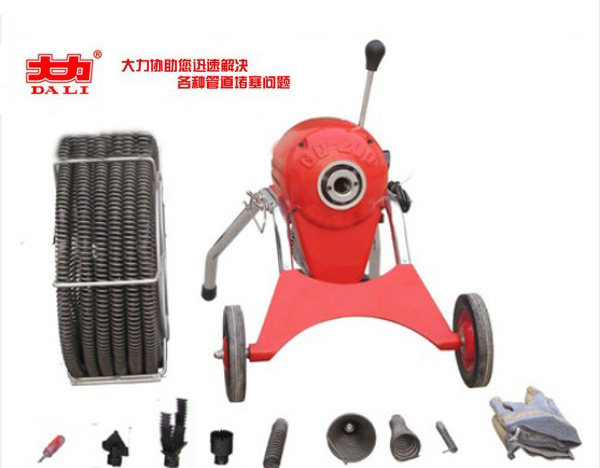 专业级/北京大力GQ200电动下水道疏通/机器 市政 大型下水管道机