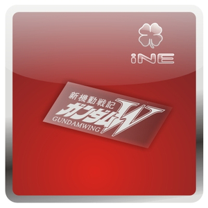 高达W/新机动战记/电动痛汽车贴纸摩托笔记电脑行李箱头盔贴HA077