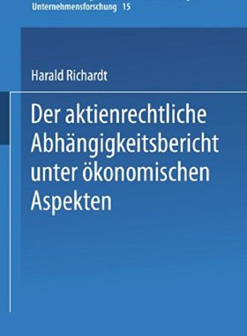 【预售】Der Aktienrechtliche Abhangigkeitsbericht Unte...