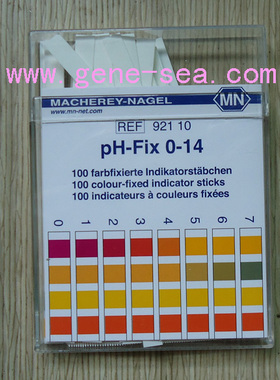 德国MN pH-Fix 92118无渗漏pH测试条PH-Fix 2-9 PH试纸