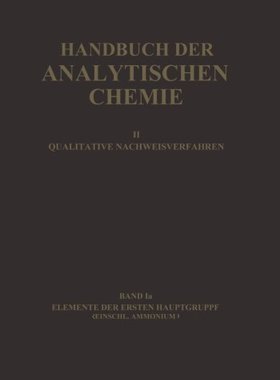 【预订】Elemente Der Ersten Hauptgruppe Eins...