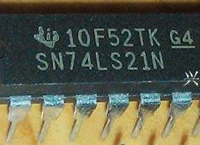 全新 74LS21 SN74LS21N HD74LS21P DIP14 栅极/逆变器IC