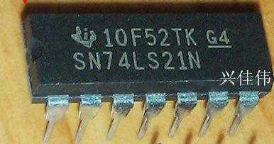 全新 74LS21 SN74LS21N HD74LS21P DIP14 栅极/逆变器IC