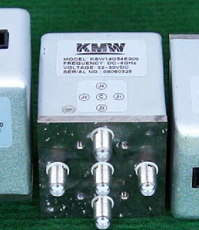 KSW14054E000 KMW DC-4GHz ＳＭＡSP4T 单刀四掷射频微波同轴开关