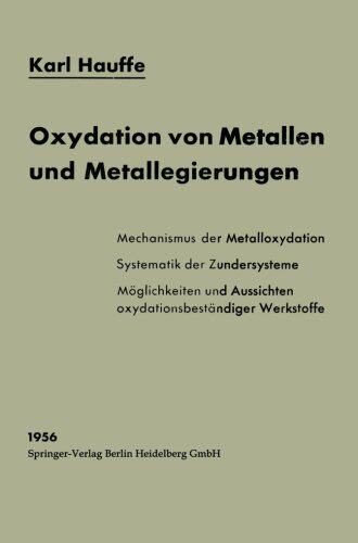 【预订】Oxydation Von Metallen Und Metallegi...