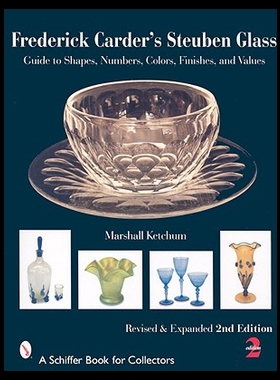 【预售】Frederick Carder's Steuben Glass: Guide to Shapes