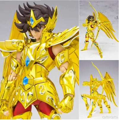 热血玩具模型手办 圣斗士星矢Ω 圣衣神话 黄金射手座 正版人偶