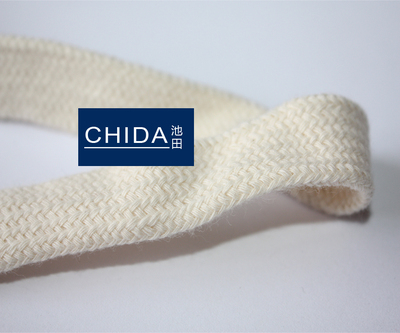 空芯扁绳男女系带胸前环保全棉