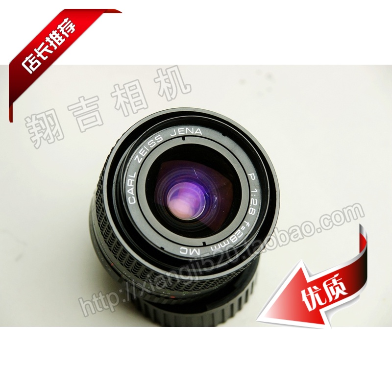 PB口 carl zeiss 蔡司 28mm 2.8 廣角定焦鏡頭 jena 蔡司耶拿手動