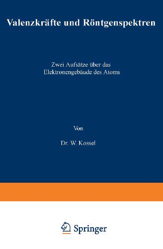 【预订】Valenzkrafte Und Rontgenspektren