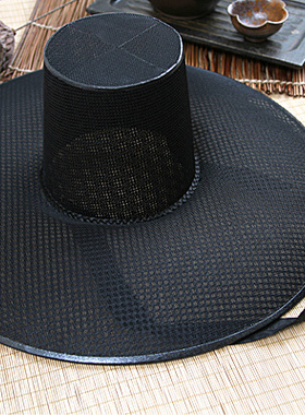 韩国原装进口男士古代高档网纱帽/古装网帽/笠/H-P02431