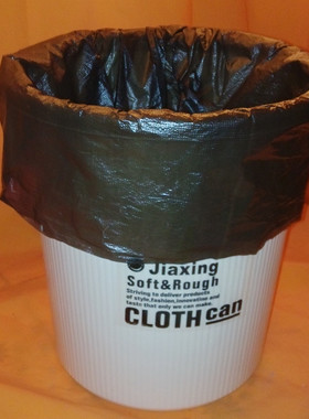 酒店 宾馆 客房 家用加厚一次性黑色平口垃圾袋45*50 包邮