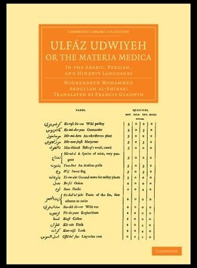 【预售】Ulfaz Udwiyeh, or the Materia Medica: