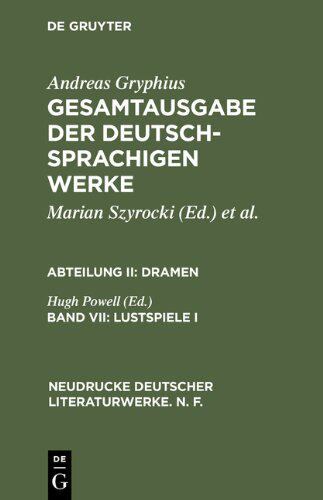 【预售】Lustspiele I
