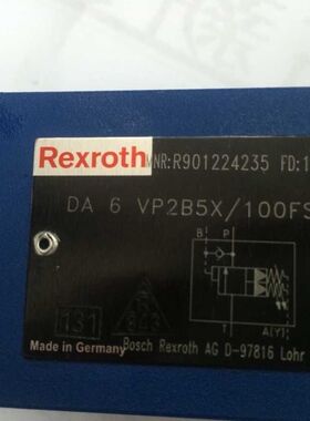 德国高压油压电磁阀优质新款上市Rexroth乐R901224235叠加双向