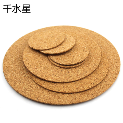 圆形软木片垫diy装饰材料