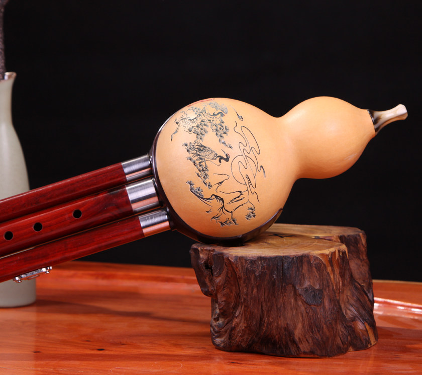 防摔耐用专业演奏c调小d降b调g调f调a调红木专业成人儿童葫芦丝