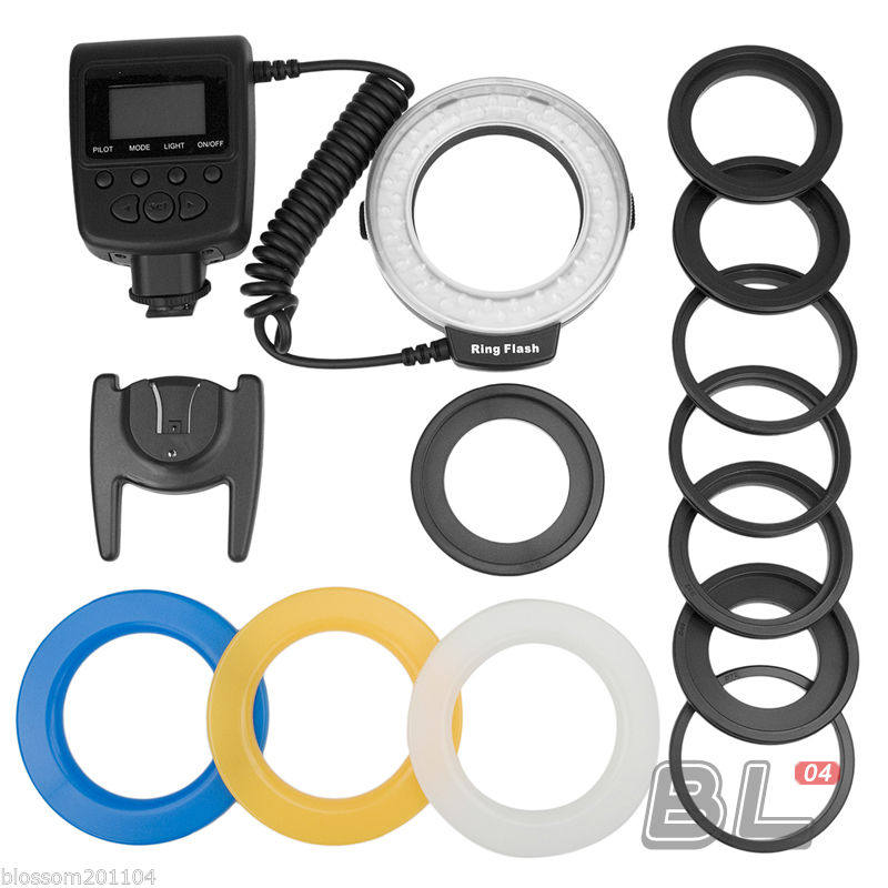 48 LED Ring Flash + diffuser camera Nikon Canon DSLR Micro4/3in the 3C Digital Accessories, SLR/Single-camera accessories , Flash , Camera Flash  category - from Buy2taobao.com to provide professional Taobao agent buy service