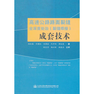 高速公路路面裂缝全深度处治（裂缝焊接）成套技术