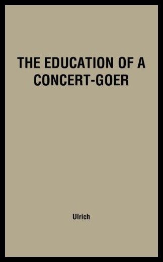 【预售】the education of a concert-goer