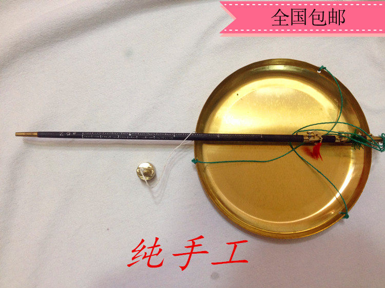 包邮圆盘 精致红木铜盘木杆秤手提秤便携称中药量称戥子秤