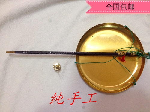 包邮圆盘 精致红木铜盘木杆秤手提秤便携称中药量称戥子秤