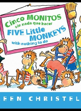 【预售】Cinco Monitos Sin NADA Que Hacer / Five Little Mo