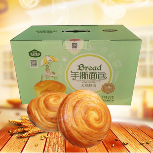 包邮 马家麦坊手撕面包早餐面包 休闲食品糕点零食礼盒整箱3斤