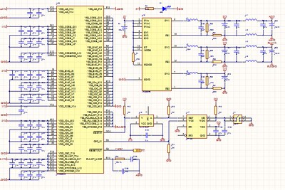 LPC3250开发板原理图 LTC3569 LCD A3P060 SP3232 UDA1380 SP706S
