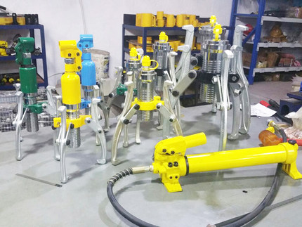 液压分体拉马三爪万能拔轮器轴承拆卸工具工业级拉码专用工具50吨