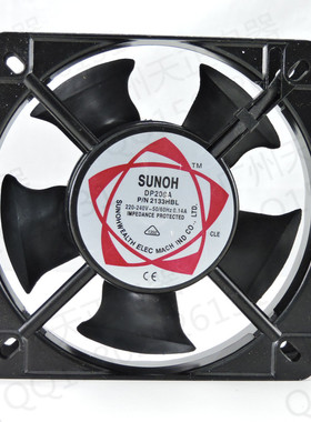 SUNON建准 DP200A 2133HBL 13538 220V 铜线散热风扇 13.5cm
