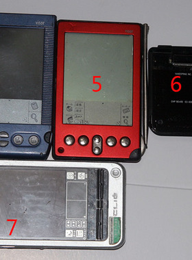 pda handspring 掌上电脑Visor经典收藏品 P350导航配件机RX1950