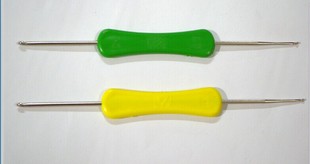 鹏飞牌钩针 不锈钢双头钩针 毛衣钩针 钩包编制帽子 围巾钩针