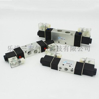 三泰/Stai气动 电磁阀 4V210 -08 4V310-10 4V410-15 4V220-08